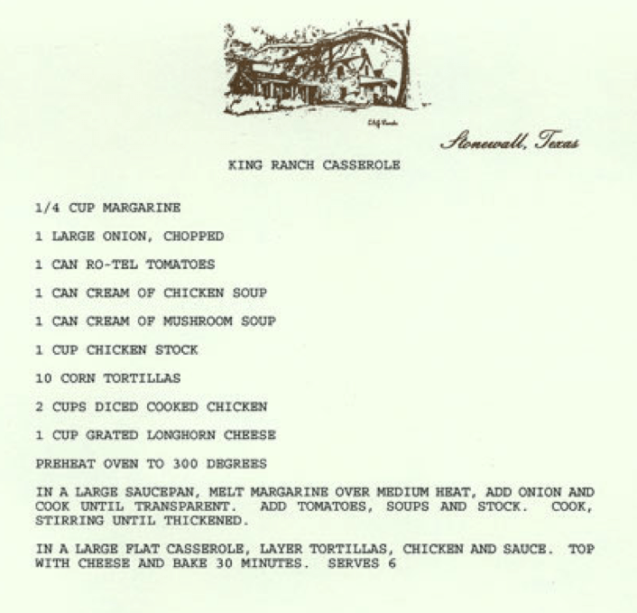 Lady Bird King Ranch Chicken